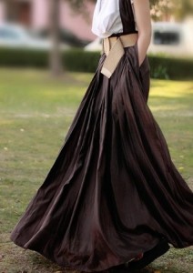 Красивая длинная юбка